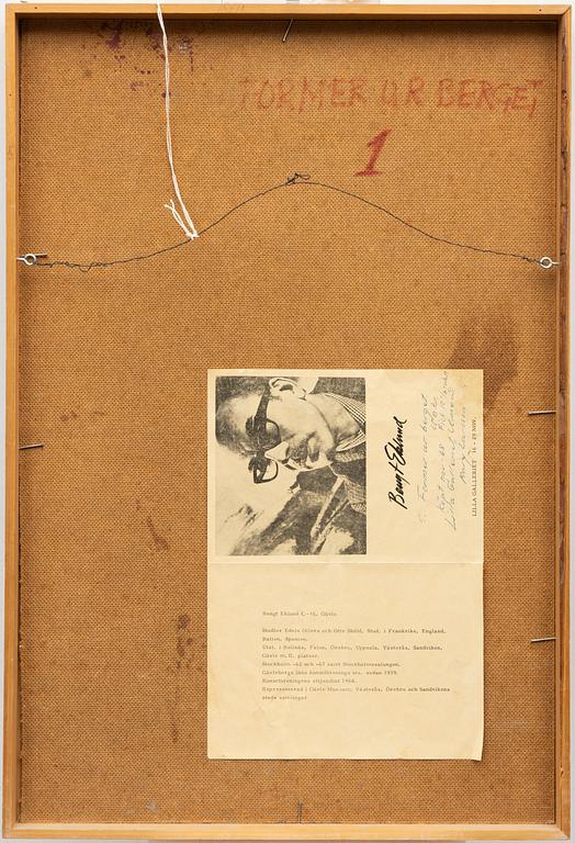 Bengt Eklund, "Former ur Berget I".