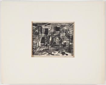 PARTI GRAFIK, ca 100 verk, bl.a från Föreningen för Grafisk Konst, Björn Brusewitz och Louis Bastin.