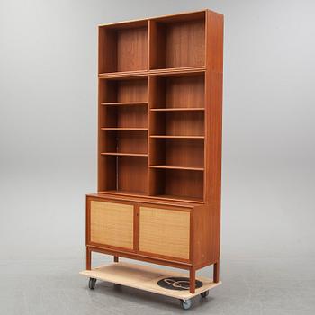 Alf Svensson, a teak bookcase, Bjästa Snickerifabrik, 1960's.