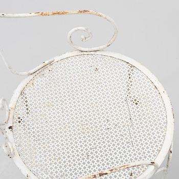 Trädgårdsmöbler, 3 delar, troligen Frankrike, 1900-talets mitt.