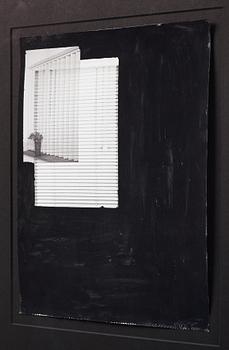 Zak Kitnick, signed and indistinctly dated. Mixed media on paper.