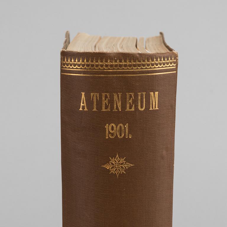 ATENUM 1901 Wentzel Hagelstams och Aktiebolaget F. Tilgmans förlag.