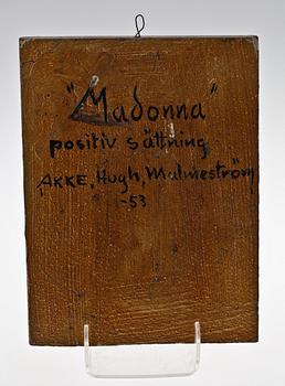 AKKE HUGH MALMESTRÖM, mosaik. Sign o dat 53 a tergo.