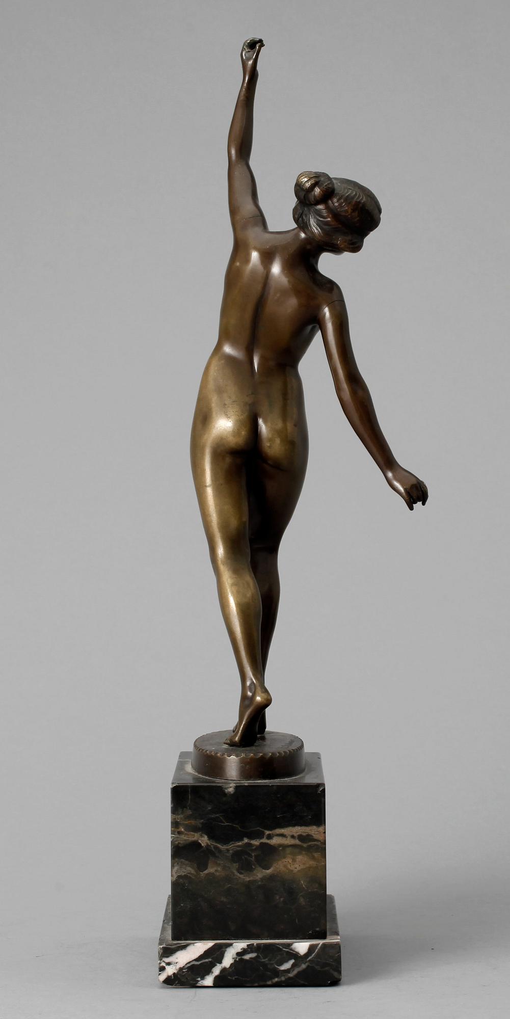 ERICH SAALMANN, skulptur, brons, signerad.