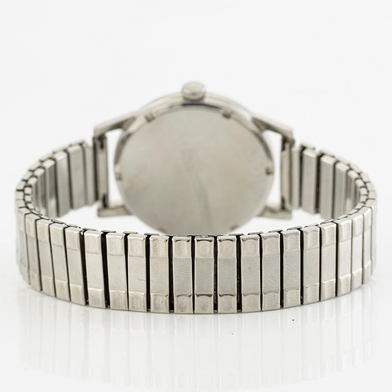 Omega, Seamaster 30, "Linen Dial", armbandsur, 35 mm.