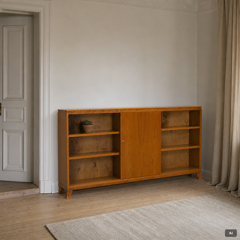 A Swedish Modern bookcase, sweden, 1940's.