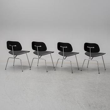 Charles and Ray Eames,  stolar, 4 st, "DCM", Plywood Group, Vitra, 1999.
