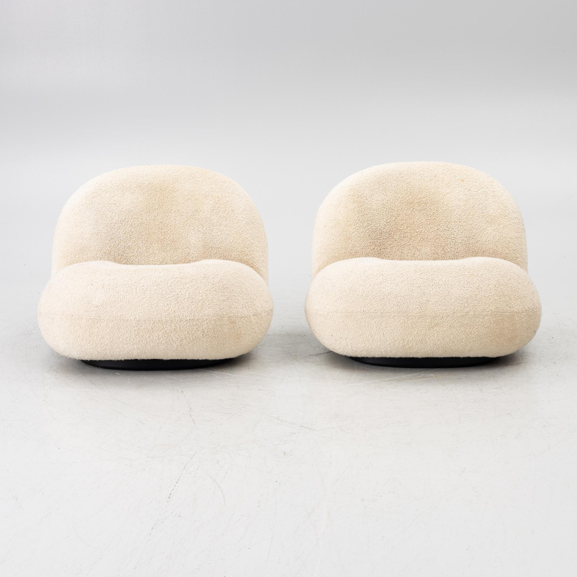 Pierre Paulin, Armchairs, a pair, “Pacha”, Gubi.