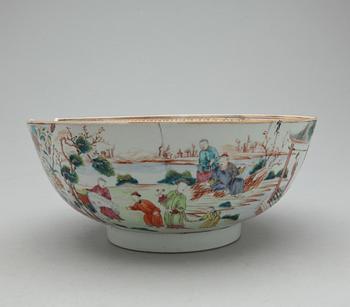 BÅLSKÅL, porslin, Kina, 1700-tal.