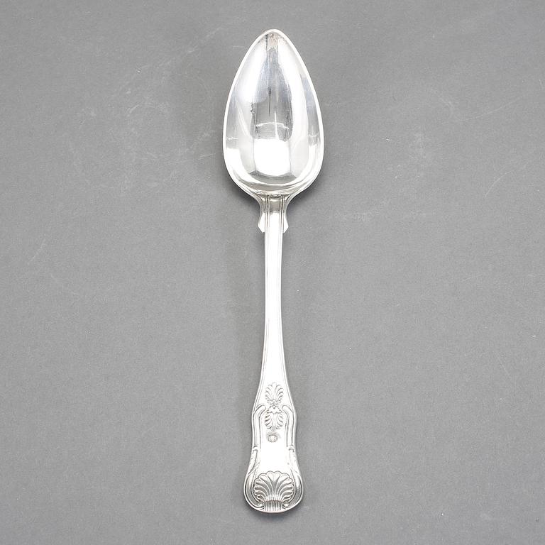 RAGUSKED, silver, Gustaf Möllenborg, Stockholm 1834?. Ca 191 gram.