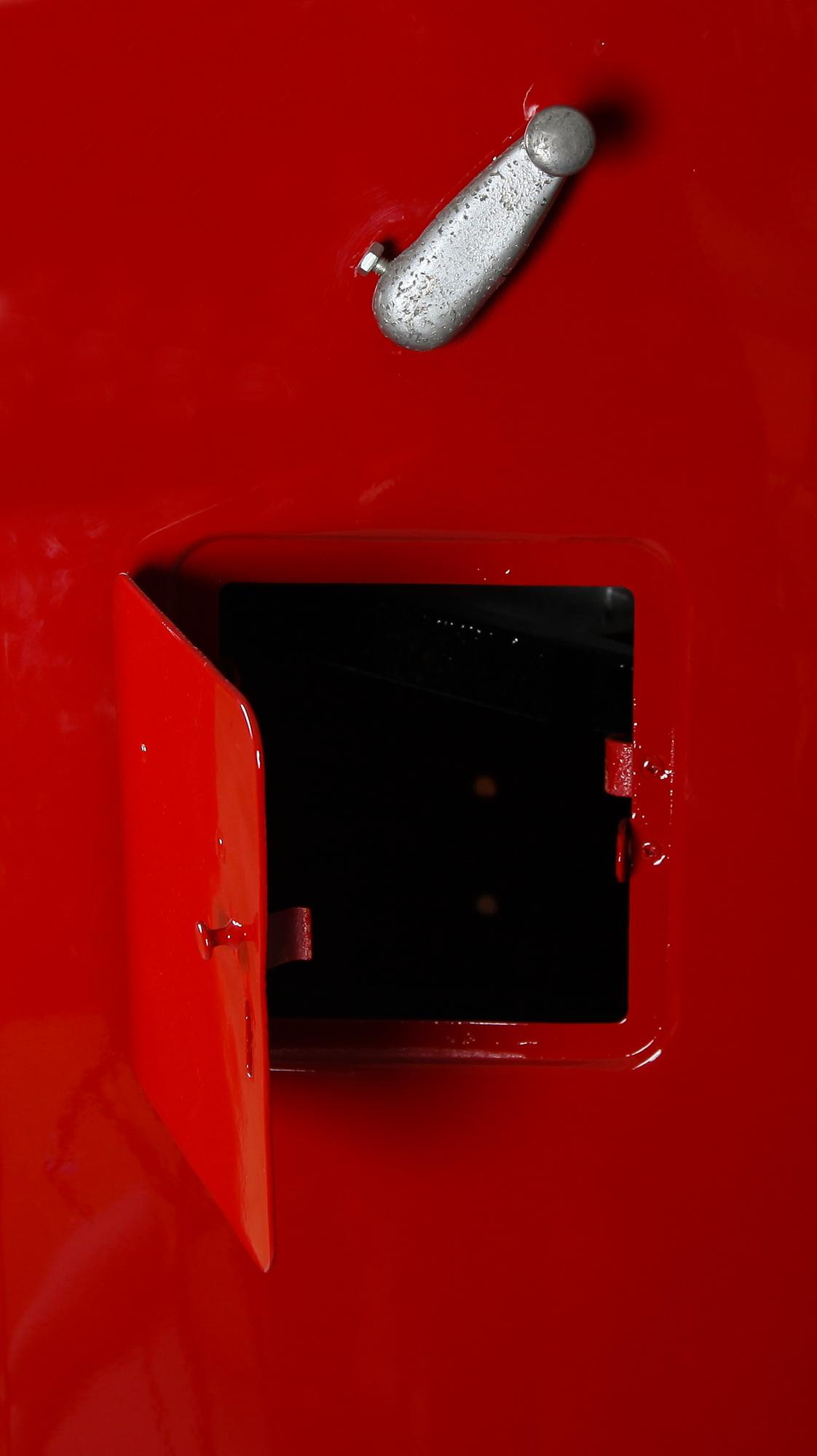 BENSINPUMP, Shell, The Tokheim pump, USA, 1900-talets mitt.