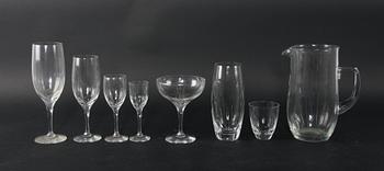 GLASSERVIS, 72 delar.