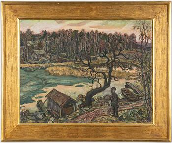 Olle Nordberg, "Söderbyviken, Munsö".