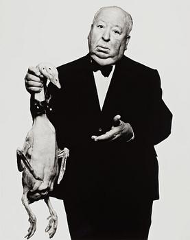 246. Albert Watson, "Alfred Hitchcock, Los Angeles, 1973".