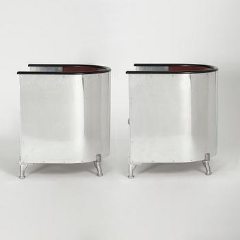 Mats Theselius, fåtöljer, ett par, "Aluminiumfåtölj", specialbeställda, Källemo, Värnamo, 2014.