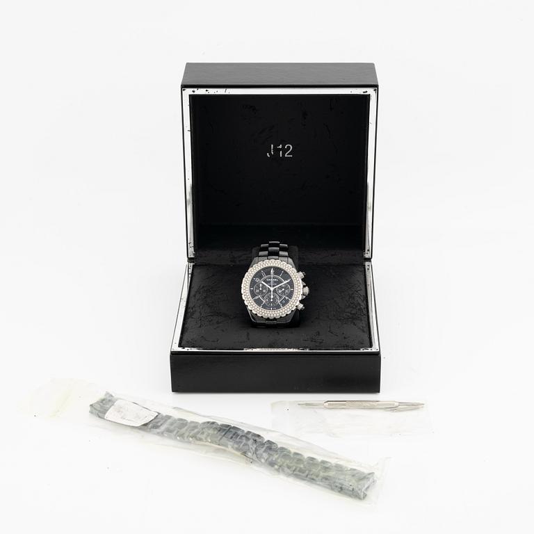 Chanel, J12, kronograf, armbandsur, 41 mm.