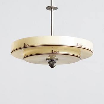 Cebe, a ceiling lamp model "76700", Svalöv, 1930s.