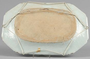 STEKFAT, porslin, Kina, 1700-tal.