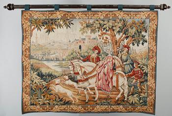 VÄGGBONADER, 2 st, Belgien, 1900-talets andra hälft.