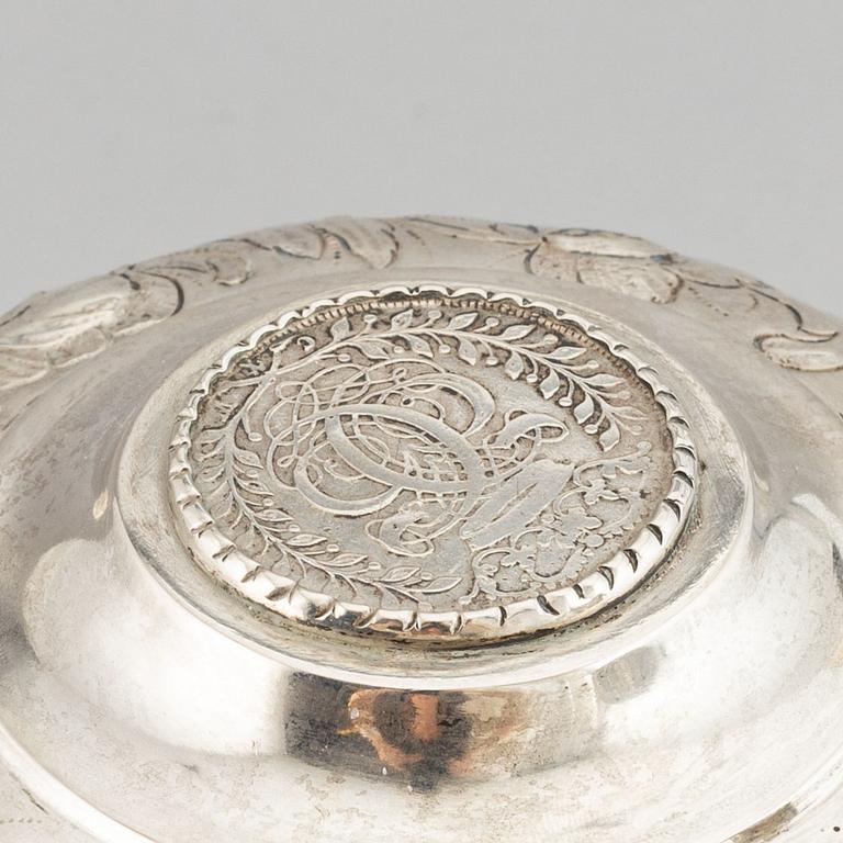 A Danish 19th century silver tankard/jug.