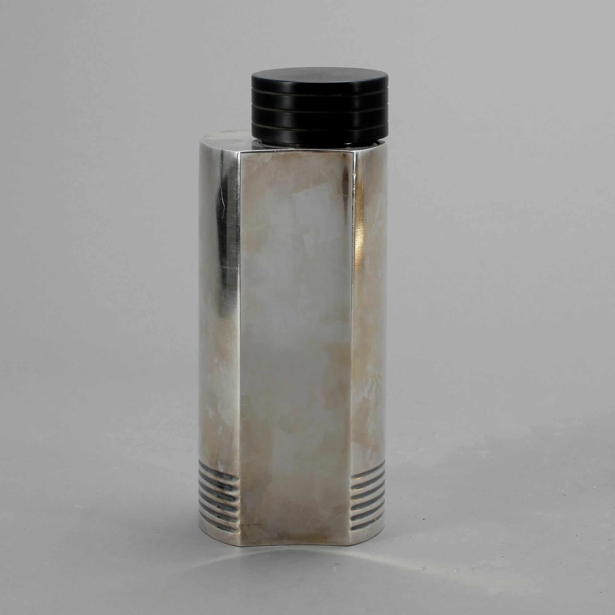SHAKER, nysilver, design Folke Arström, formgiven 1930-tal.
