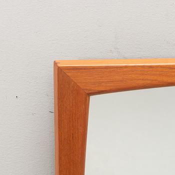 An Aksel Kjersgaard 1960s teak mirror.