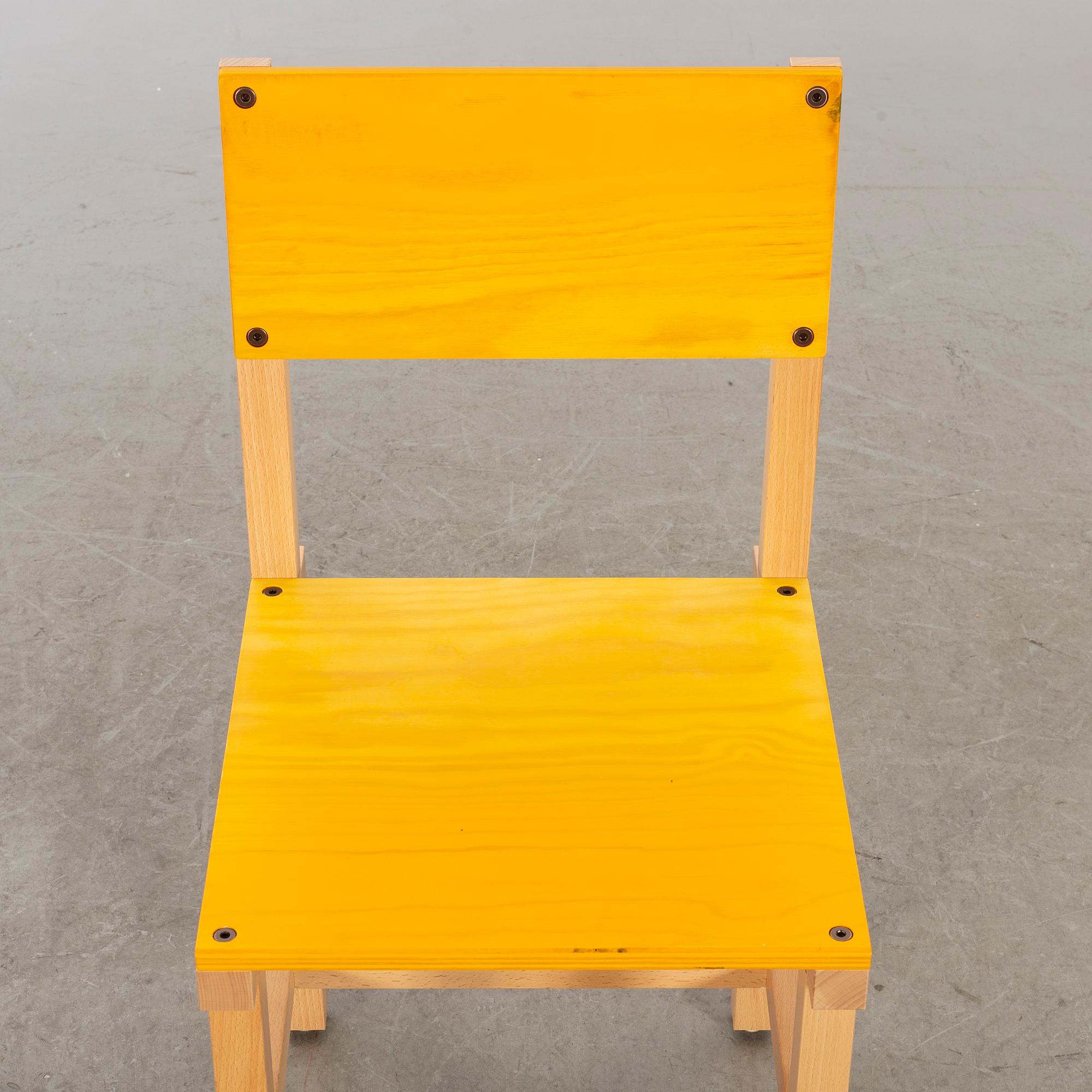 FREDRIK PAULSEN, "Röhsska"Designbaren, chair, Blå Station 2020, Chair 81/102.