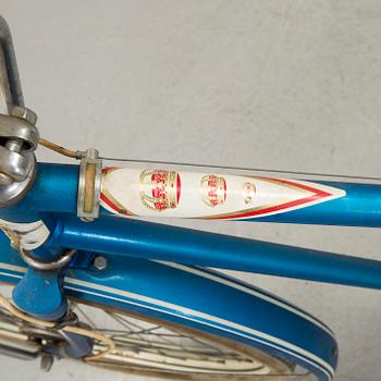 A blue Kroon tandem bicykle, 1970s.