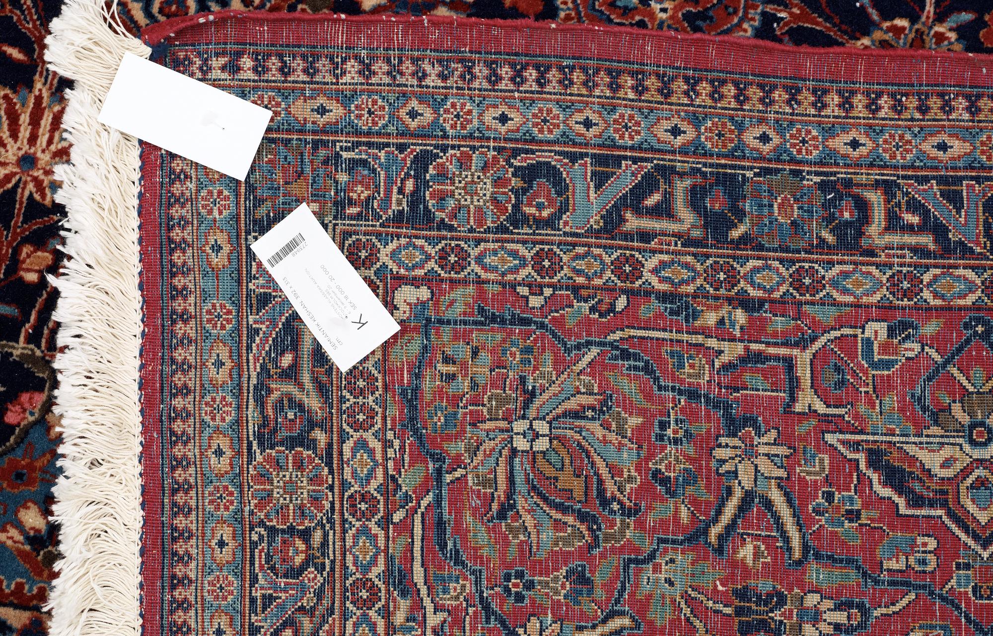 SEMI-ANTIQUE KASHAN.