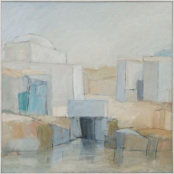 AGNETA FRECCERO, oil on canvas, signed.