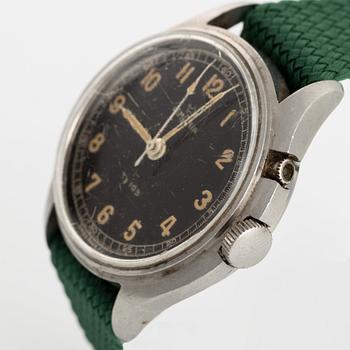 Lemania, "Tg 195", "Tre kronor/Three Crowns", "Tropical Dial", ca 1958.