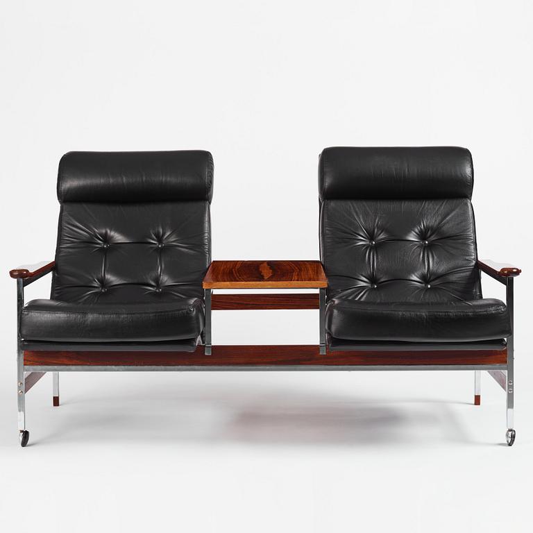 Eric Merthen, sittgrupp, "Kronfåtöljen", 
AB Dahléns Fåtöljindustri, Dalum, 1960-70-tal.