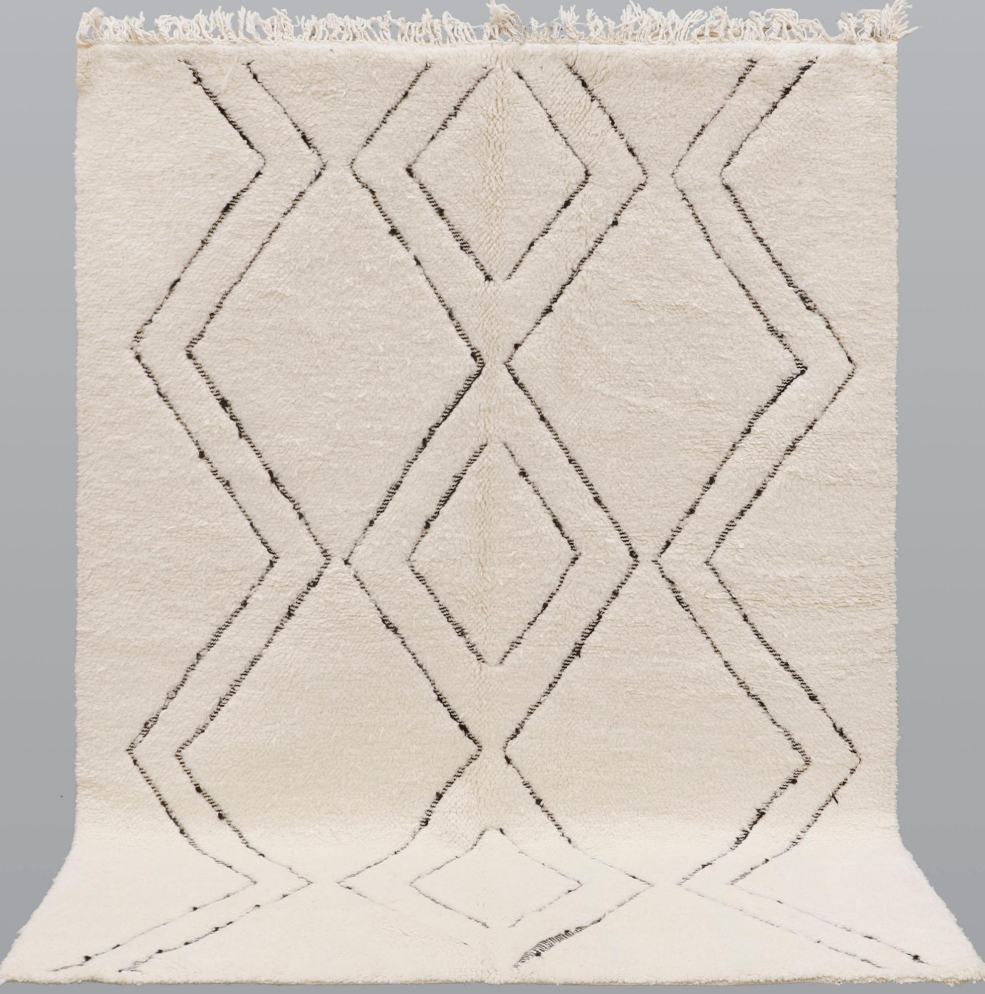 A moroccan carpet, ca 218 x 165 cm.