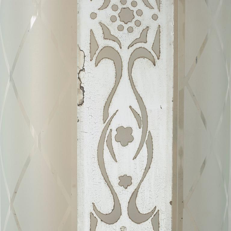 A pair of Swedish grace wall sconces, 1930's.