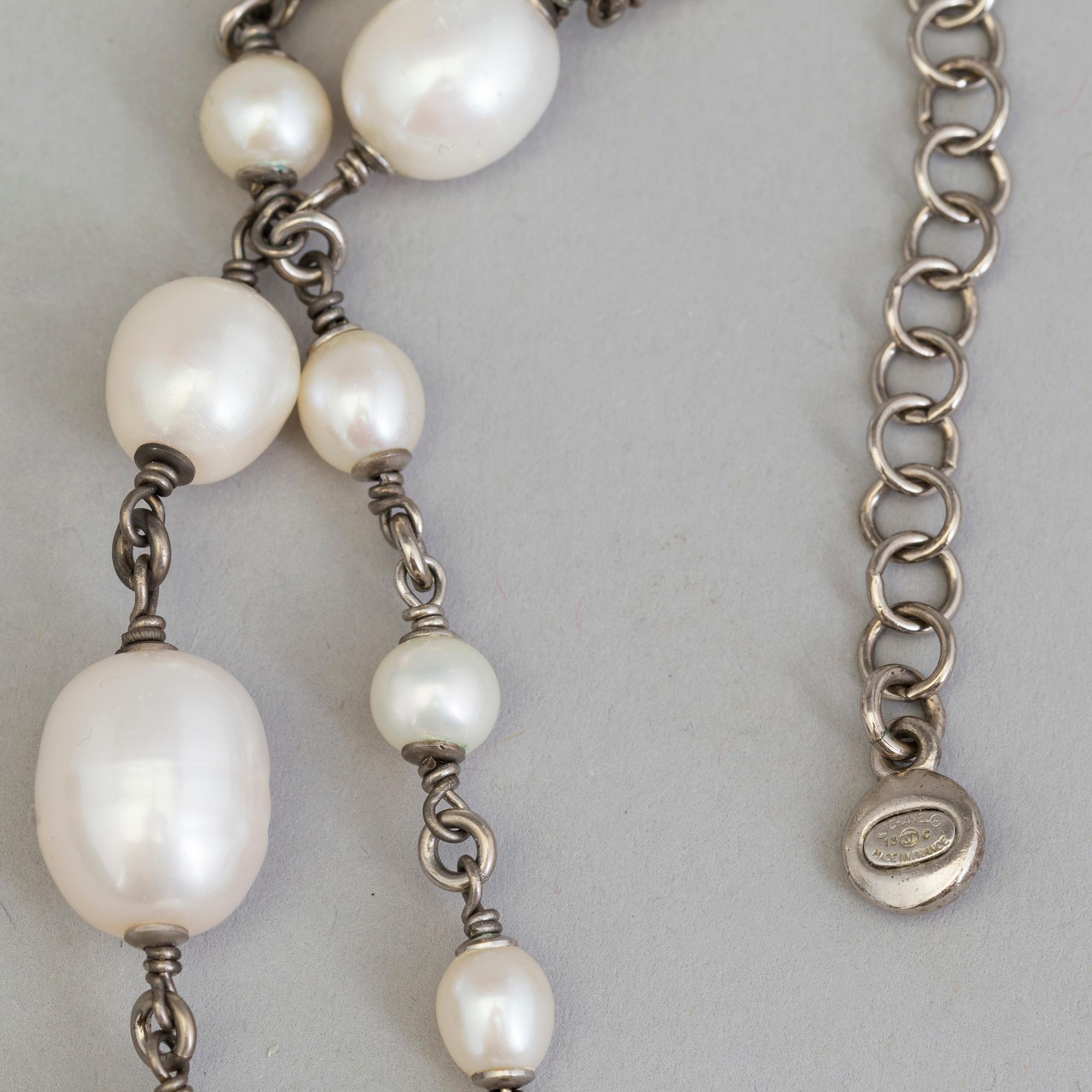 A necklace by Chanel from The Marie Antoinette Coollection 2013, runway piece.