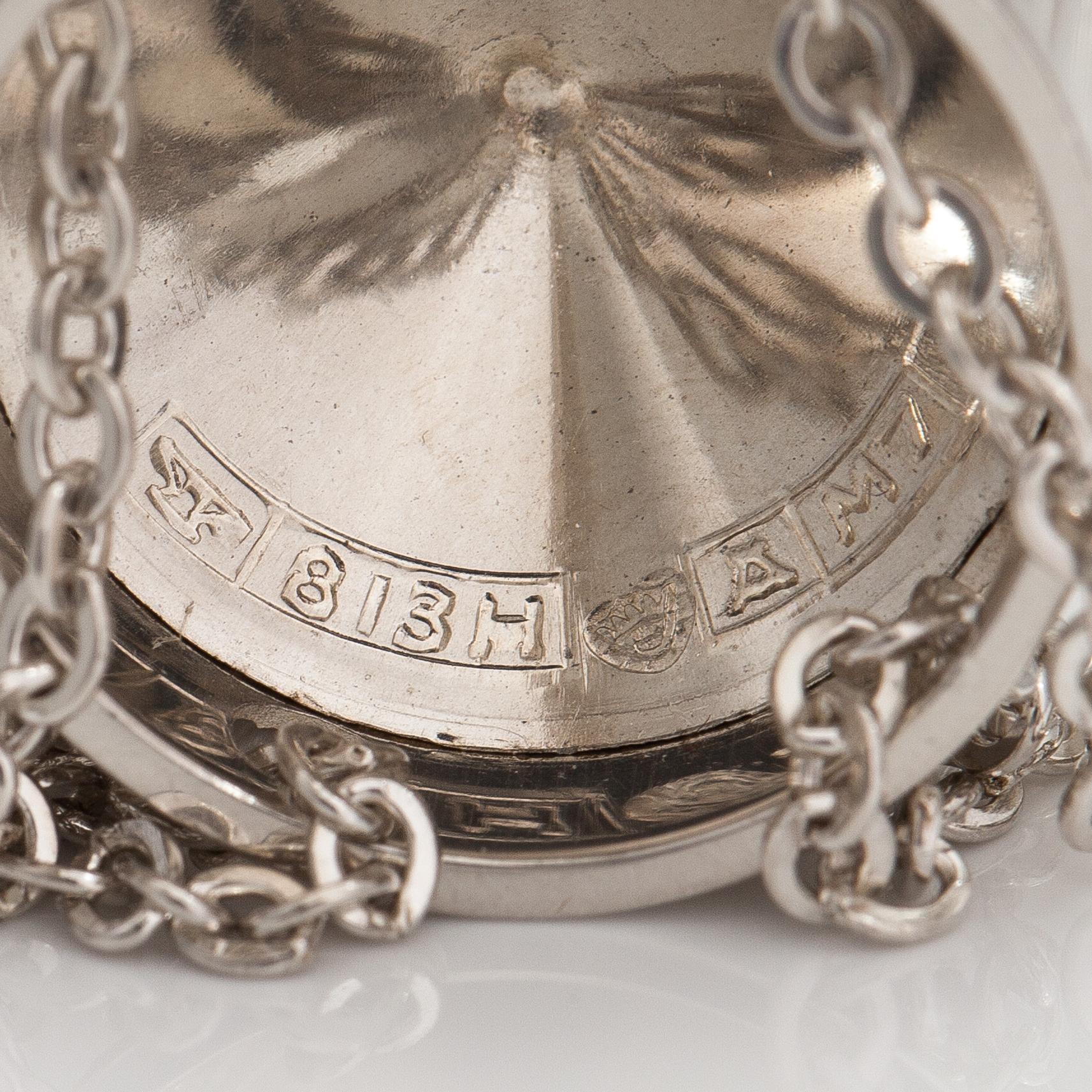 Elis Kauppi, A silver necklace with gilded parts. Kupittaan kulta, Turku 1965.