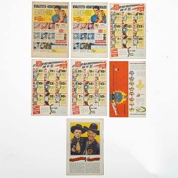Comic books, Fantomen, no. 1–7, 1950.