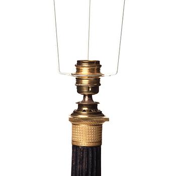 A French late Empire 19th Century table lamp.