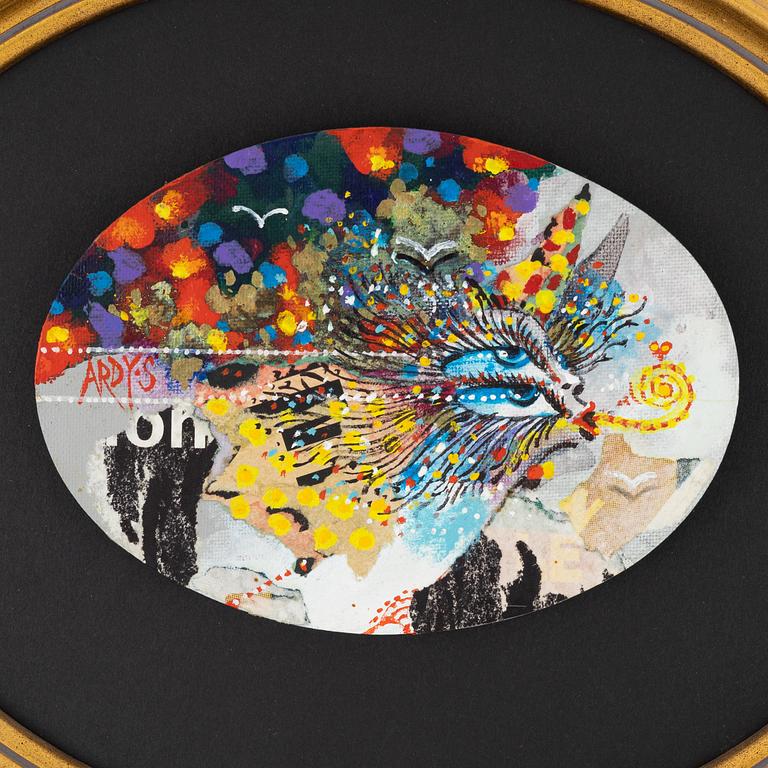 Ardy Strüwer, oil on board, signed Ardy S.