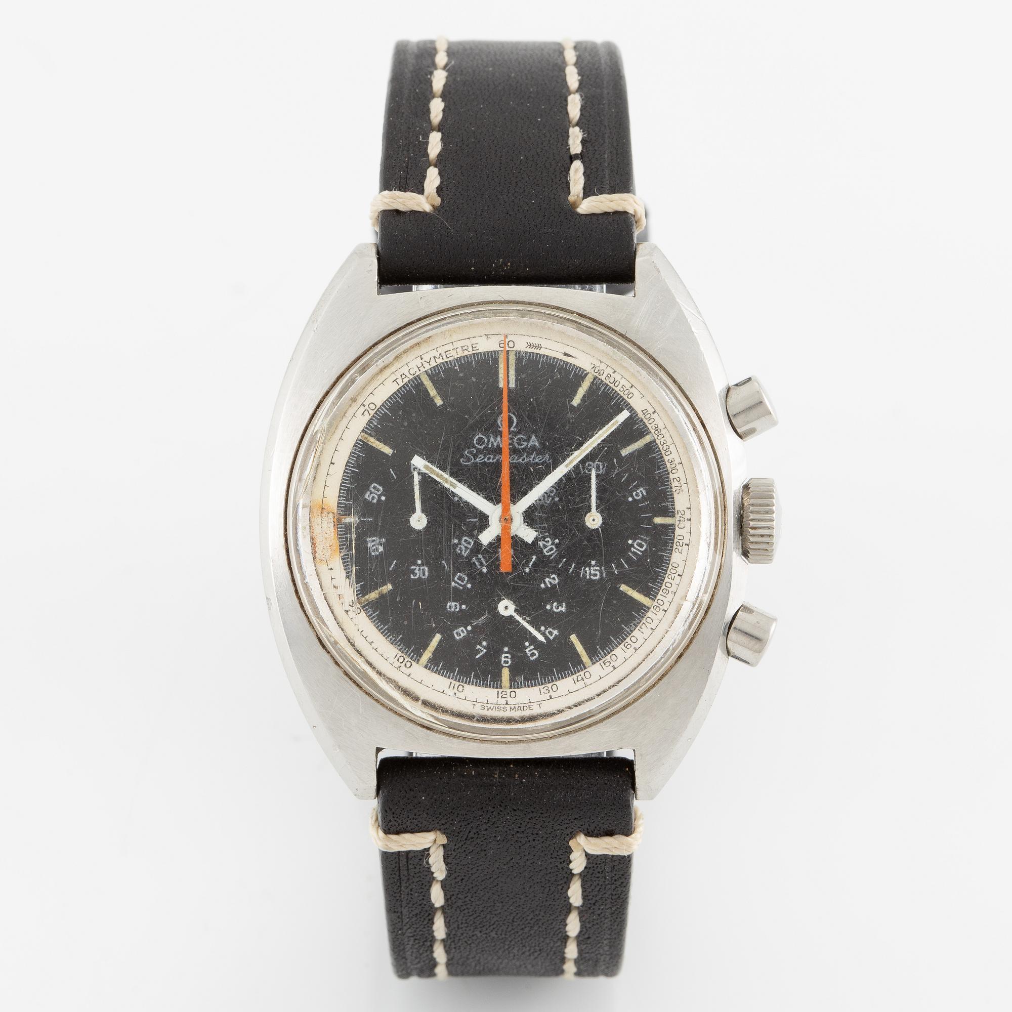Omega, Seamaster, chronograph, wristwatch, 36 mm.