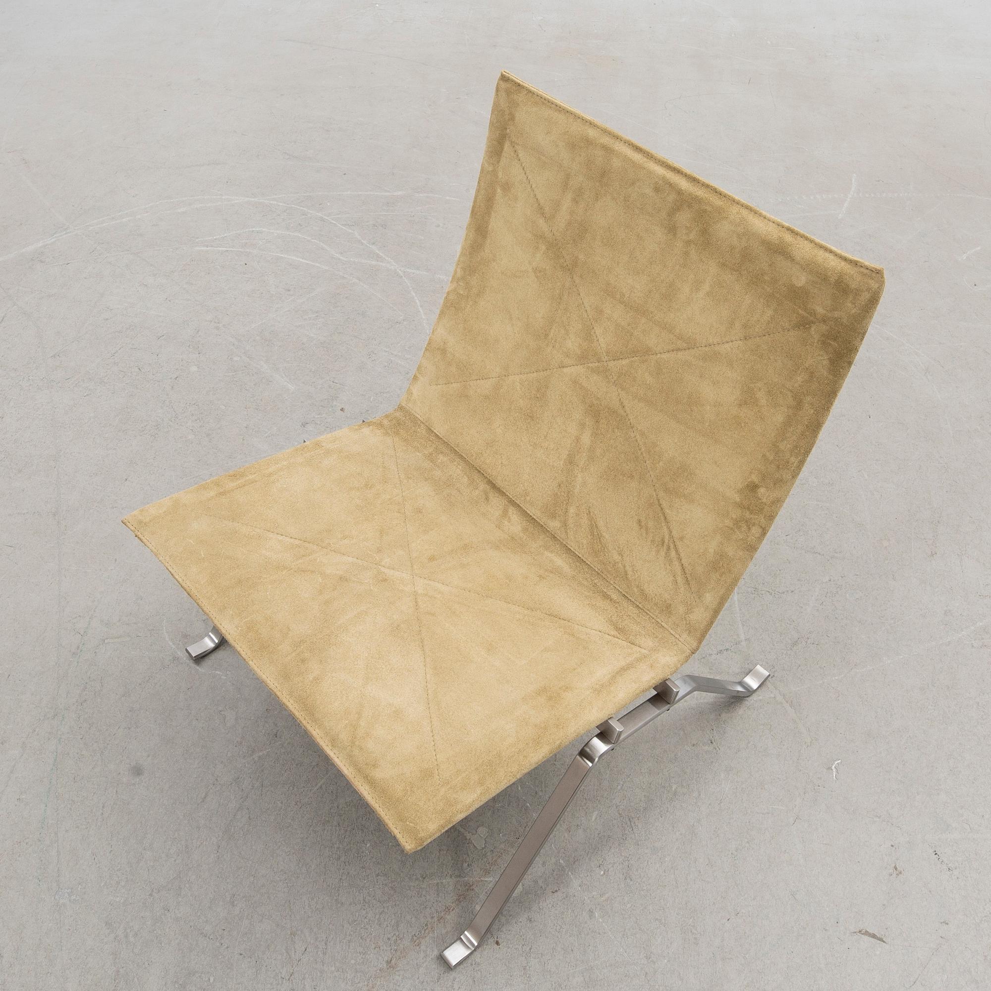 Poul Kjaerholm, armchair, "PK22" for Fritz Hansen, Denmark, 2010.