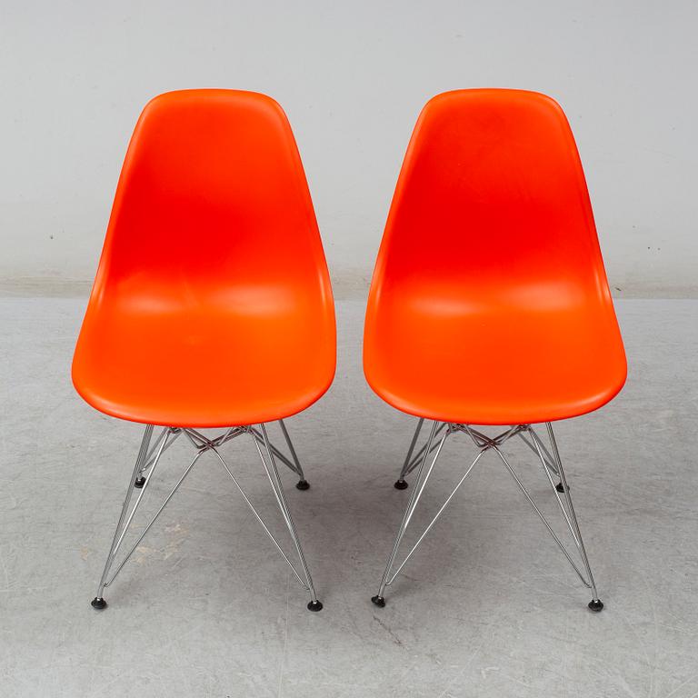 CHARLES & RAY EAMES, 8 'DSR' chairs, Vitra.