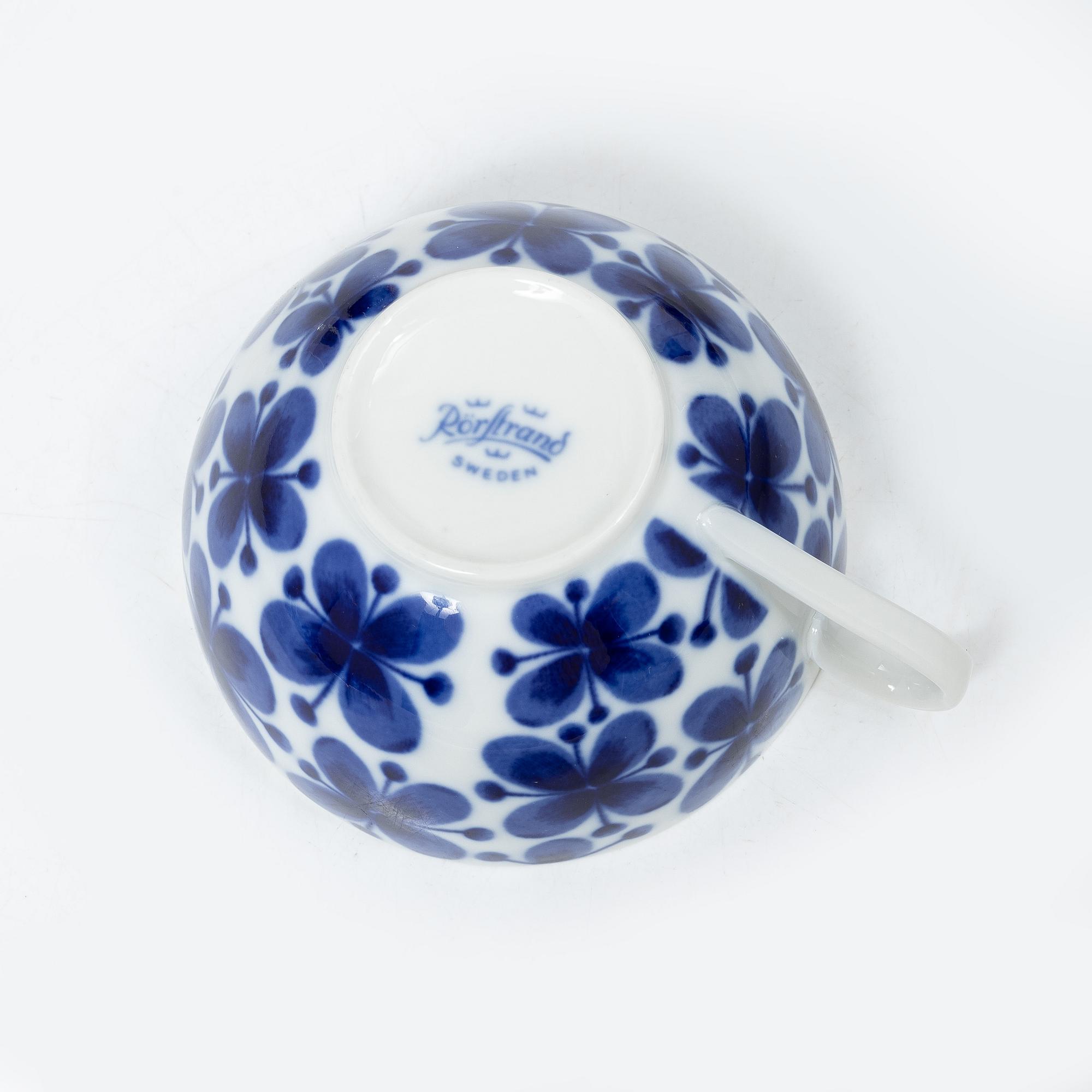Marianne Westman, a 24-piece 'Mon Amie' tea service, Rörstrand, Sweden, of varying time of manufacturing.