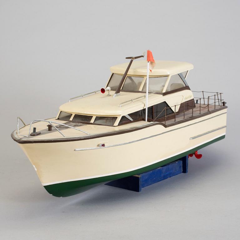A Graupner mid 20th Century model boat.