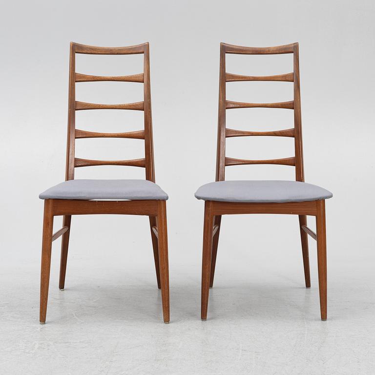 Niels Kofoed, a pair of 'Lis' chairs, Kofoeds Möbelfabrik, Hornslet, Denmark.