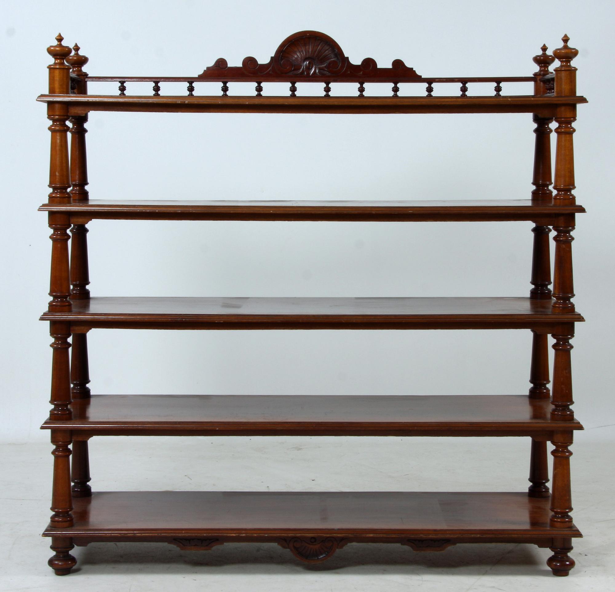 BOKHYLLA, nyrenässans, 1800/1900-tal.