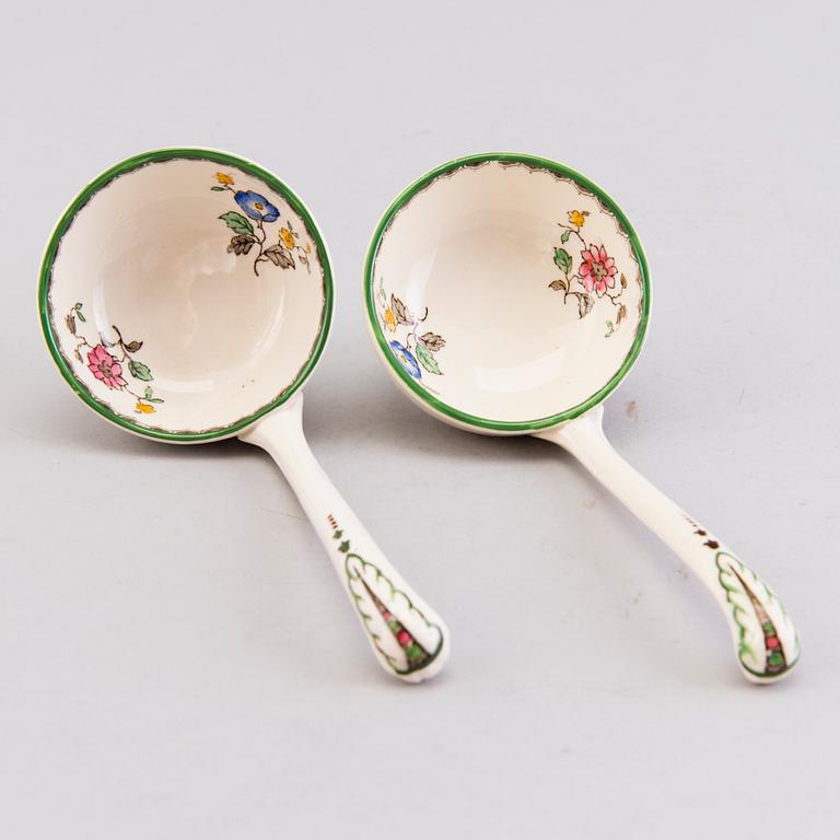 A 132-piece set of 'Chinese Rose' tableware, Copeland Spode, England 1930s.