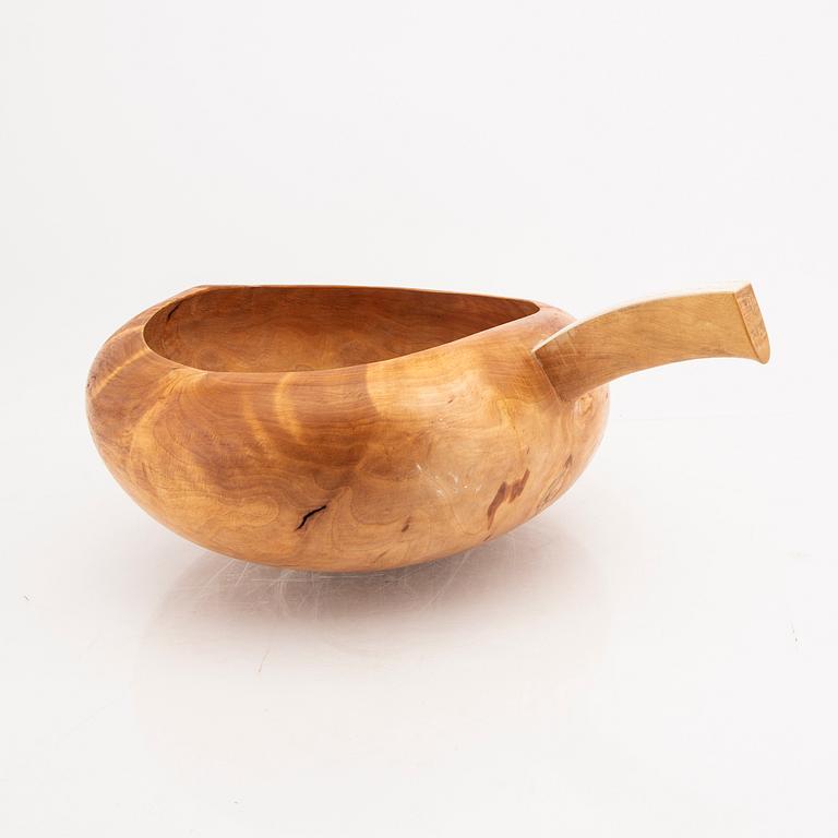 Fritjof Andersson Ammarnäs mjölkstäva / Nápphi, samearbete, signerad och daterad 1973.