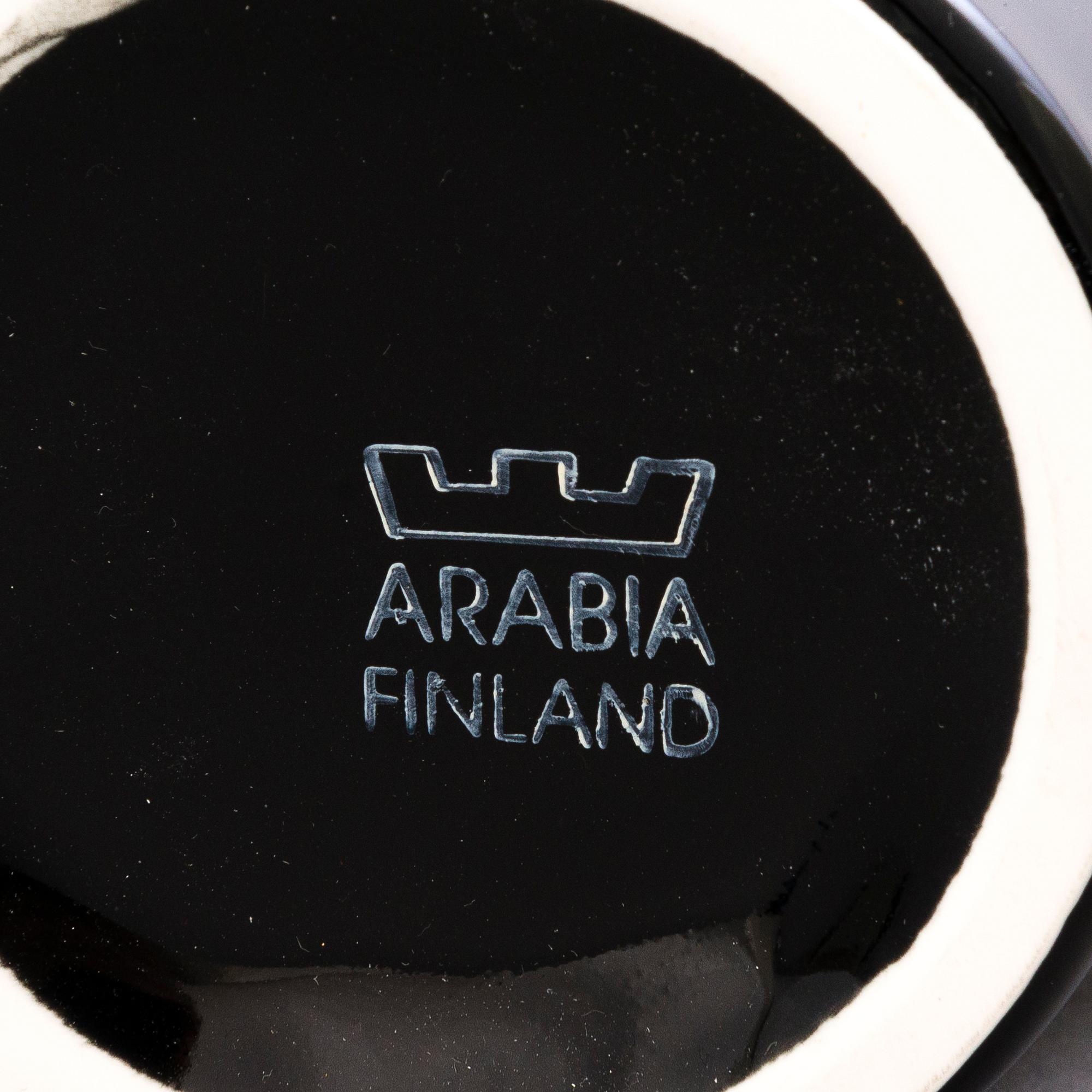 KATI TUOMINEN-NIITTYLÄ. Two Ceramic 'Storybirds' Jugs by Arabia, Finland.