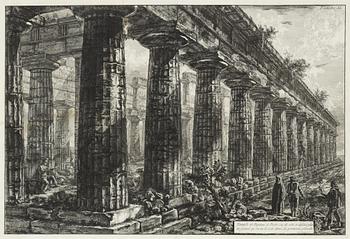 Francesco Piranesi, kopparstick.